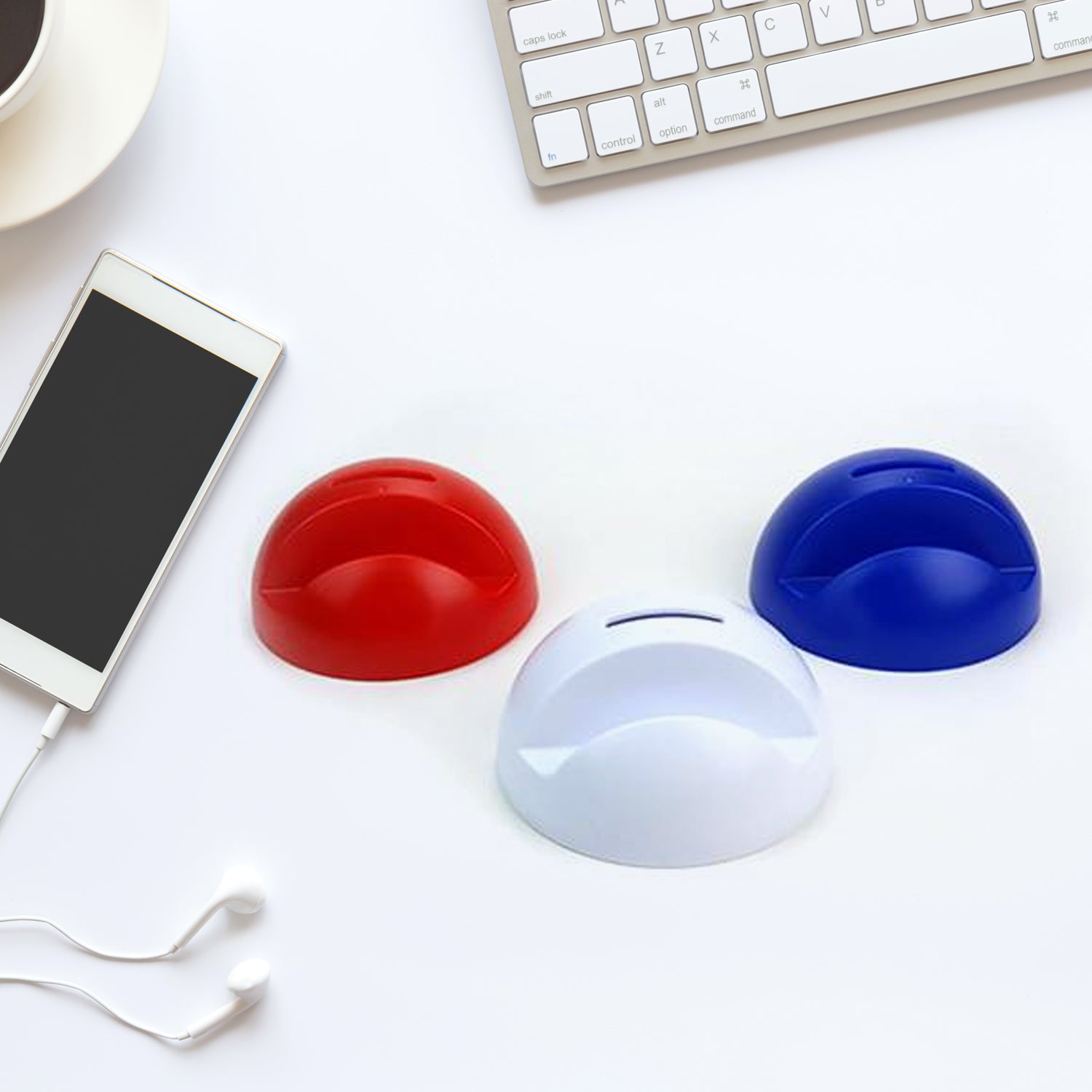 2in1 Abs Plastic Phone Holder Phone Stand With Coin Bank (1 Pc) 2in1 Abs Plastic Phone Holder Phone Stand With Coin Bank (1 Pc)